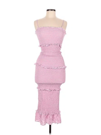 Pre-owned Mable Cocktail Dress In Yellow