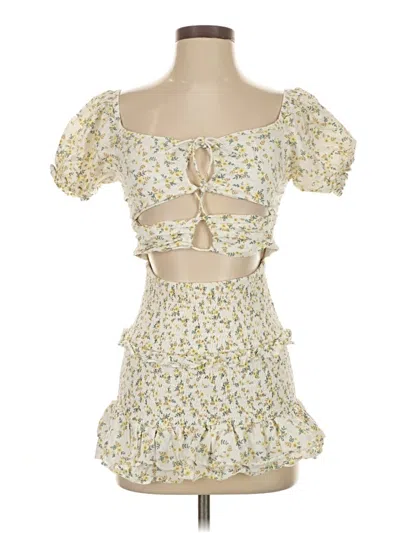 Pre-owned Mable Cocktail Dress In Yellow