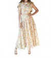 Mable Daphne Sleeveless Tie Back Top In Off White In Neutral