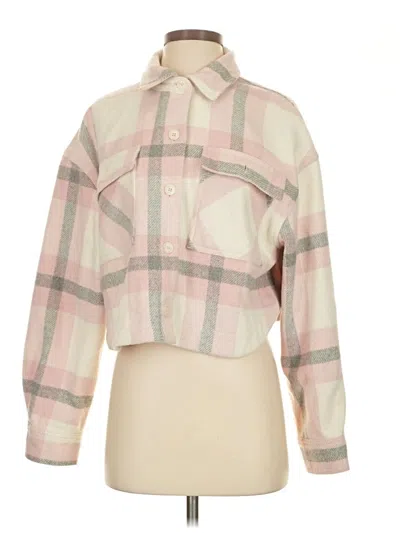 Pre-owned Mable Fleece Jacket In Pink