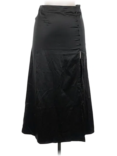 Pre-owned Mable Formal Skirt In Black