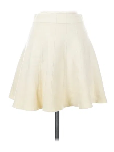 Pre-owned Mable Formal Skirt In Ivory