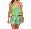 Mable Garden Glow Two Piece Set In Multi In Green