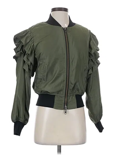 Pre-owned Mable Jacket In Green