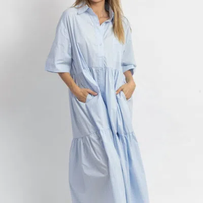 MABLE NOT A CLOUD TIERED DRESS