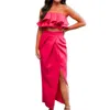 MABLE PARKER MIDI SET IN HOT PINK