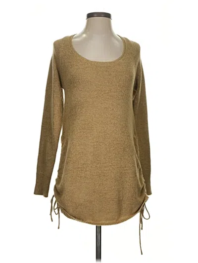 Pre-owned Mable Pullover Sweater In Tan