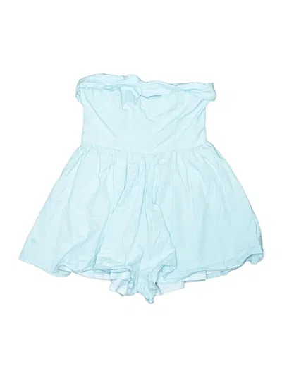 Pre-owned Mable Romper In Blue
