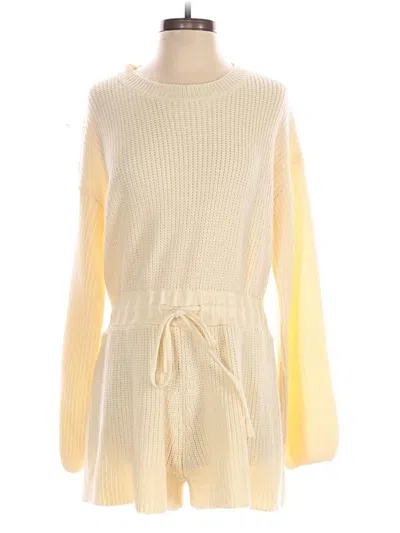Pre-owned Mable Romper In Yellow