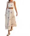 Mable Rosemoor Skirt Set In Off White In White