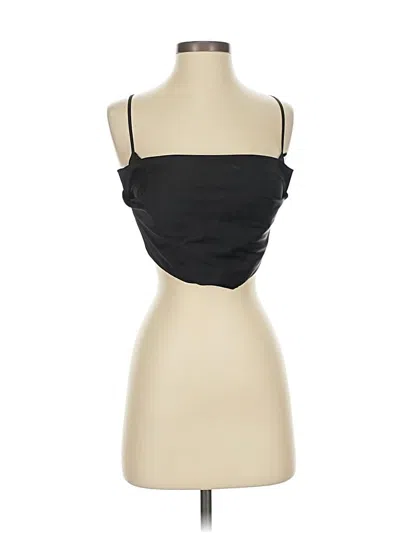 Pre-owned Mable Sleeveless Blouse In Black