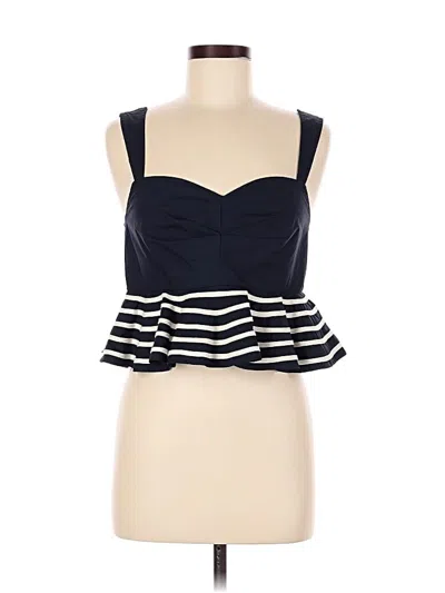 Pre-owned Mable Sleeveless Top Black Sweetheart Neckline Tops