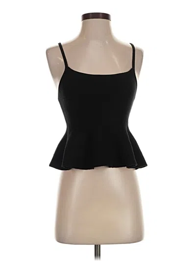 Pre-owned Mable Sleeveless Top Black Sweetheart Neckline Tops