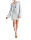 Mable Women's Nautical Knit Mini In Pearl Blue In Blue