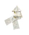 Mabli Women's Blewog Hooded Scarf - Moss Speckle