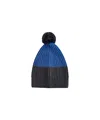 Mabli Women's Blue / Black Gwyllion Beanie - Umber / Denim In Blue/black
