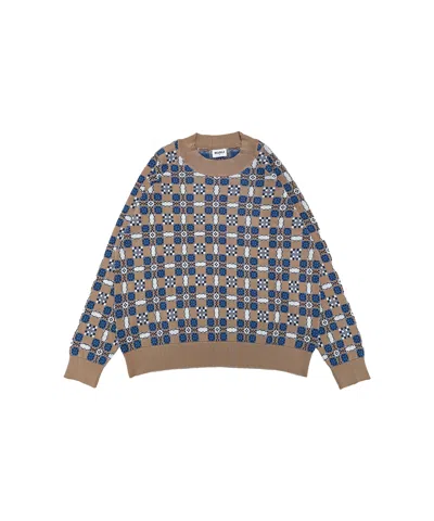 Mabli Women's Brown Picnic Pullover - Caramel In Multi