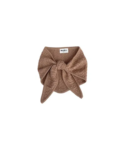 Mabli Women's Brown Tonnog Necktie - Portobello