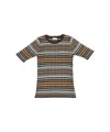 Mabli Women's Caravan Tee - Tree House Stripe In Multi