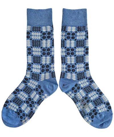 Mabli Women's Carthen Socks - Chambray Blue