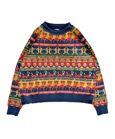 Mabli Women's Curiosities Pullover - Deep Sea Multi