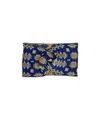 Mabli Women's Gold / Blue Carthen Merino Headband - Sapphire / Gold In Multi