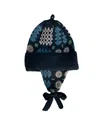 Mabli Women's Green / Black Carthen Adventure Beanie - Emeralds In Green/black