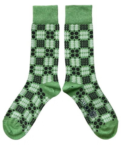 Mabli Women's Green Carthen Socks - Arrowroot