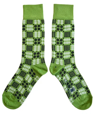 Mabli Women's Green Carthen Socks - Kermit