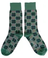 Mabli Women's Green Carthen Socks - Wicked In Green