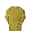 Mabli Women's Yellow / Orange / Green Seilio Skinny Rib - Moss In Green/yellow/orange