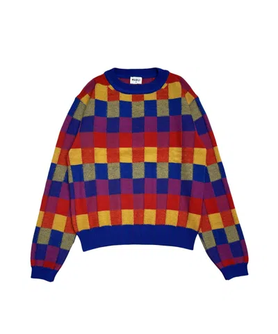 Mabli Women's Magic Pullover - Kaleidoscope In Blue