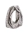 Mabli Women's Neutrals Carthen Mawr Loop Scarf - Pecan / Ecru In Beige/brown