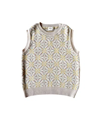 Mabli Women's Neutrals Llŷn Vest - Almond In Black