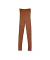 Mabli Women's Orange / Brown Sylfaen Skinny Legs - Sandalwood In Brown