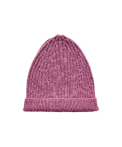 Mabli Women's Purple Coblyn Beanie - Damson