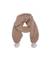 Mabli Women's Sprinkles Scarf - Rainbow Earth In Brown