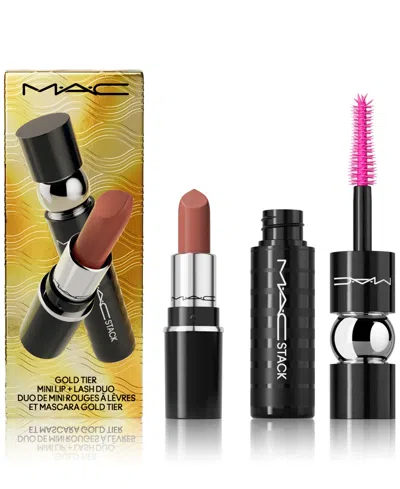 Mac 2-pc. Gold Tier Mini Lipstick + Mascara Holiday Gift Set In No Color