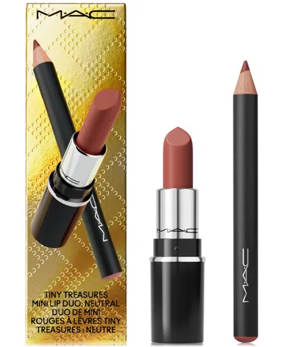 Mac 2-pc. Tiny Treasures Mini Lip Set In Neutral