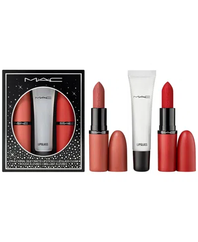 Mac 3-piece Living Legends Lip Trio Set In No Color