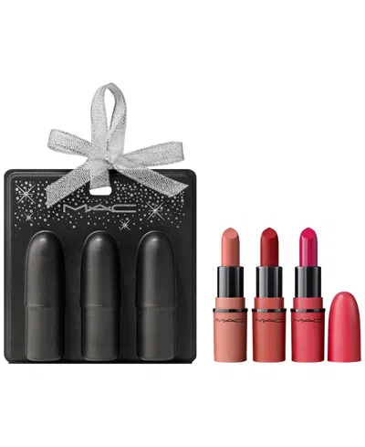 Mac 3-piece Satin Soire Mini Lip Trio Set In No Color