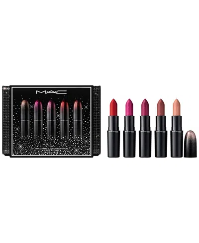 Mac 5-piece Signature Satin Lipstick Set In No Color
