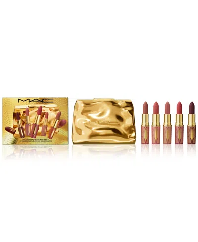 Mac 6-pc. Gold Standard Matte Lipstick Set In No Color