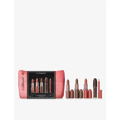 Mac 5-piece Celebrity Nudes Lip Vault Set In Multi