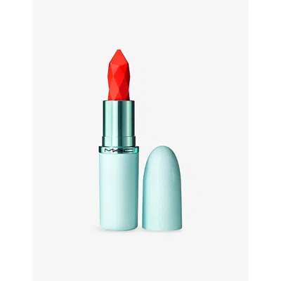 Mac Ac Unexpected Red M·a·cximal Sleek Satin Lipstick