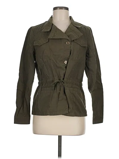 Pre-owned Mac & Me Jacket In Green