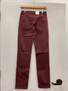 Mac Berry Dream Straight Cotton Stretch Jeans In Pink