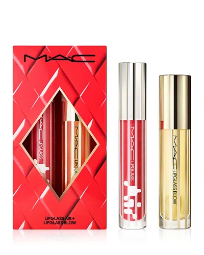 Mac Blowing Air Kisses Glossy Lip Duo