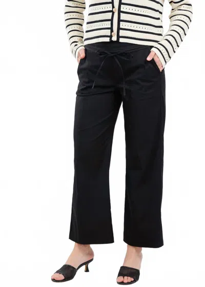 Mac Chiara Crop Pants In Black