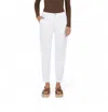 Mac Chino Turn Up Pant In White In White
